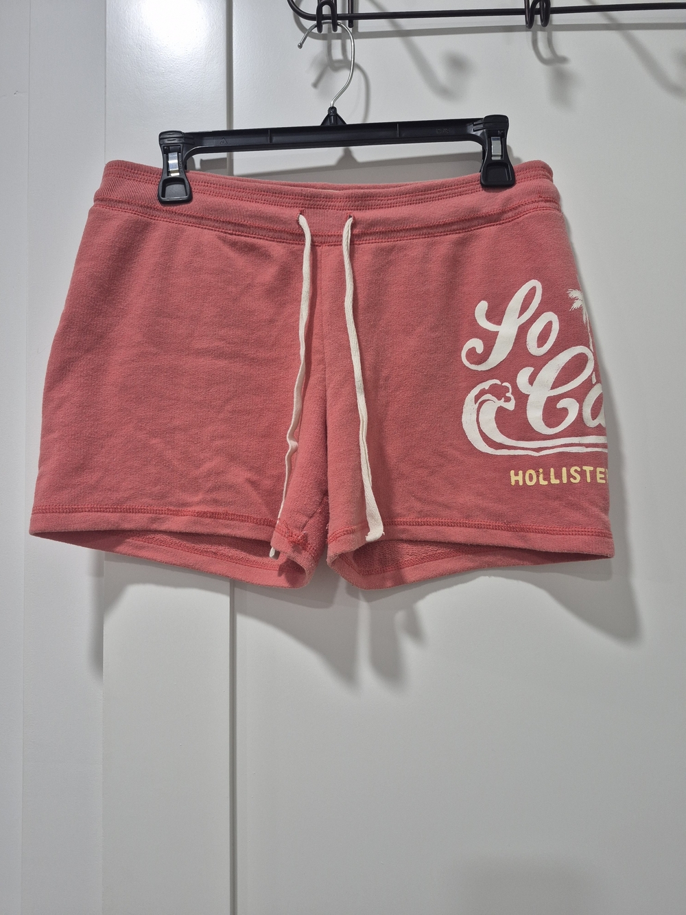 Vintage Y2K Hollister Co. So Cal Drawstring Fleece Sweat Shorts S Small Women's
